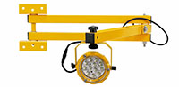 LUZ PARA MUELLE DE CARGA CON BRAZO DOBLE DE 42" 30W, 3300 LUMENS, 120V CAT. DKLED-42-30W LED
